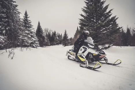 snowmobiling north country